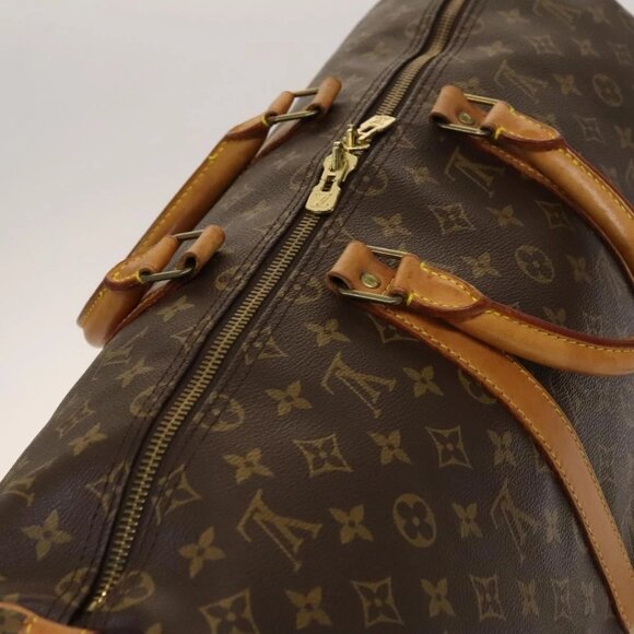 LOUIS VUITTON Monogram Keepall Bandouliere 50 Boston Bag - Picture 6 of 16